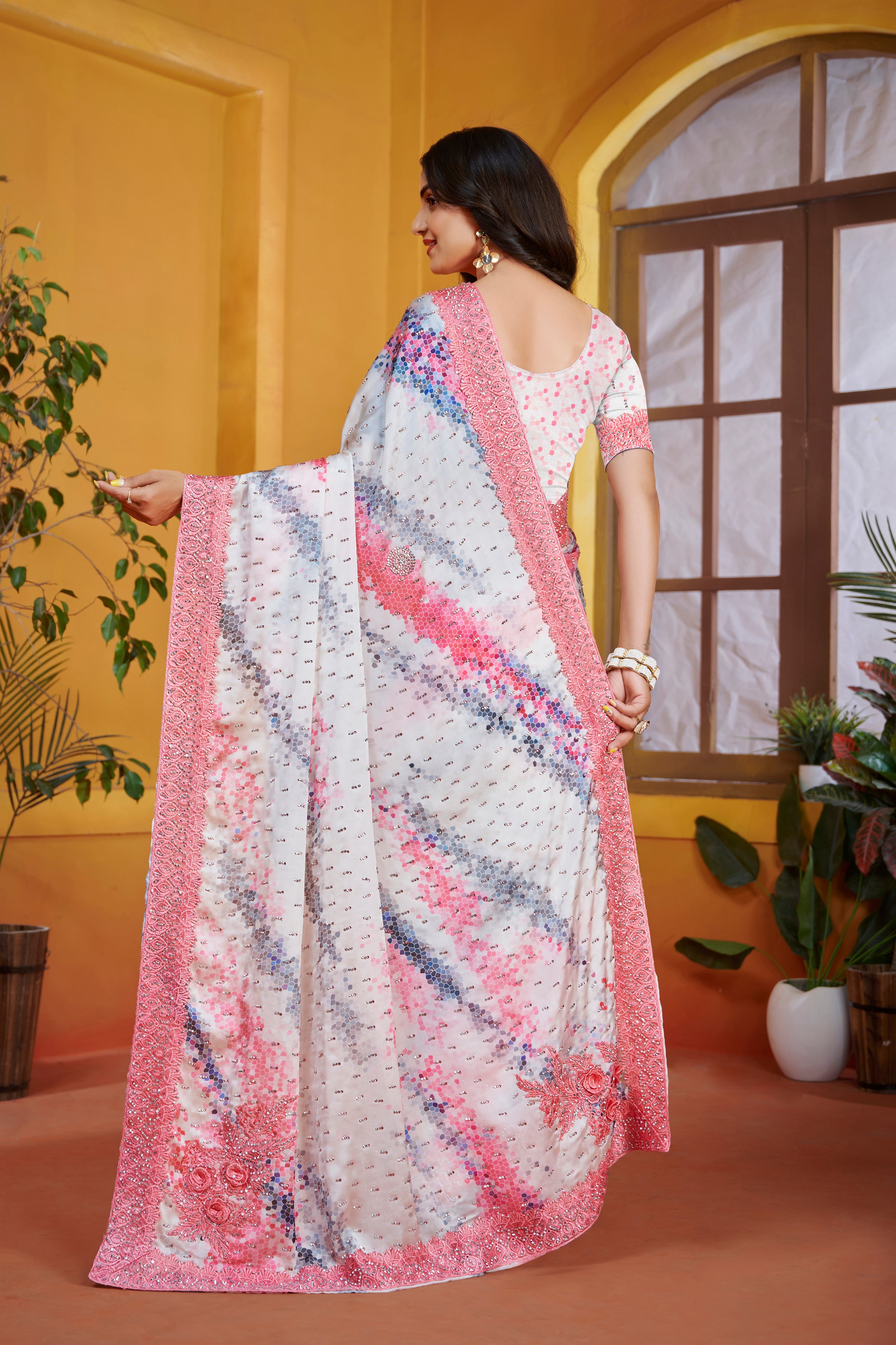 Rahat Saree - Roop Darshan