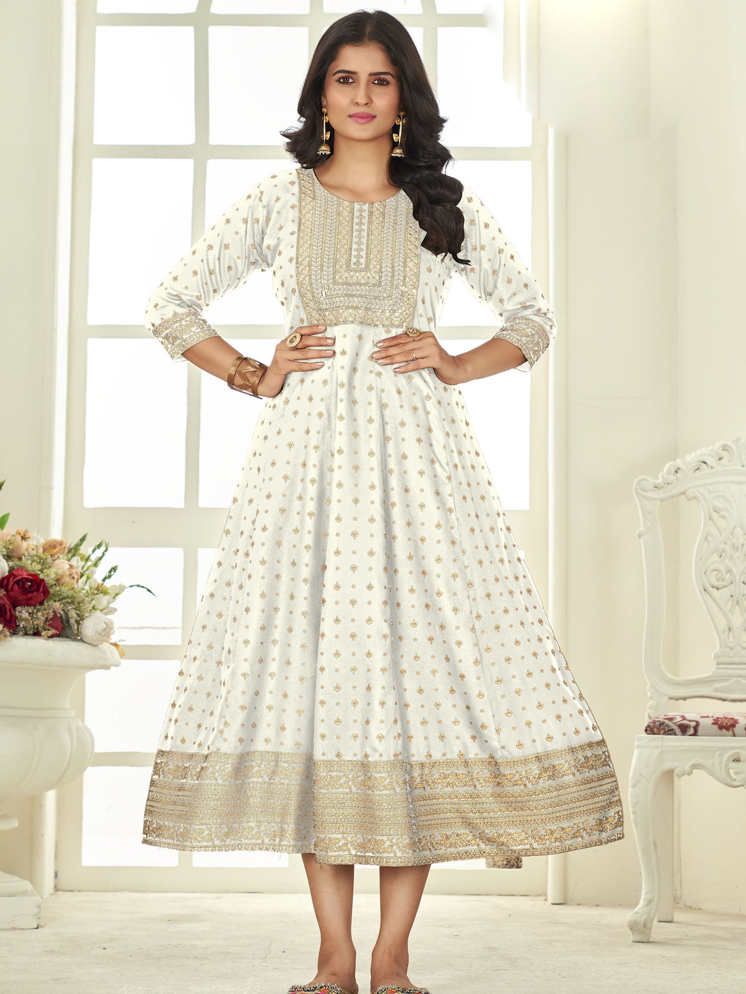 Zarina Flair Kurti - Roop Darshan
