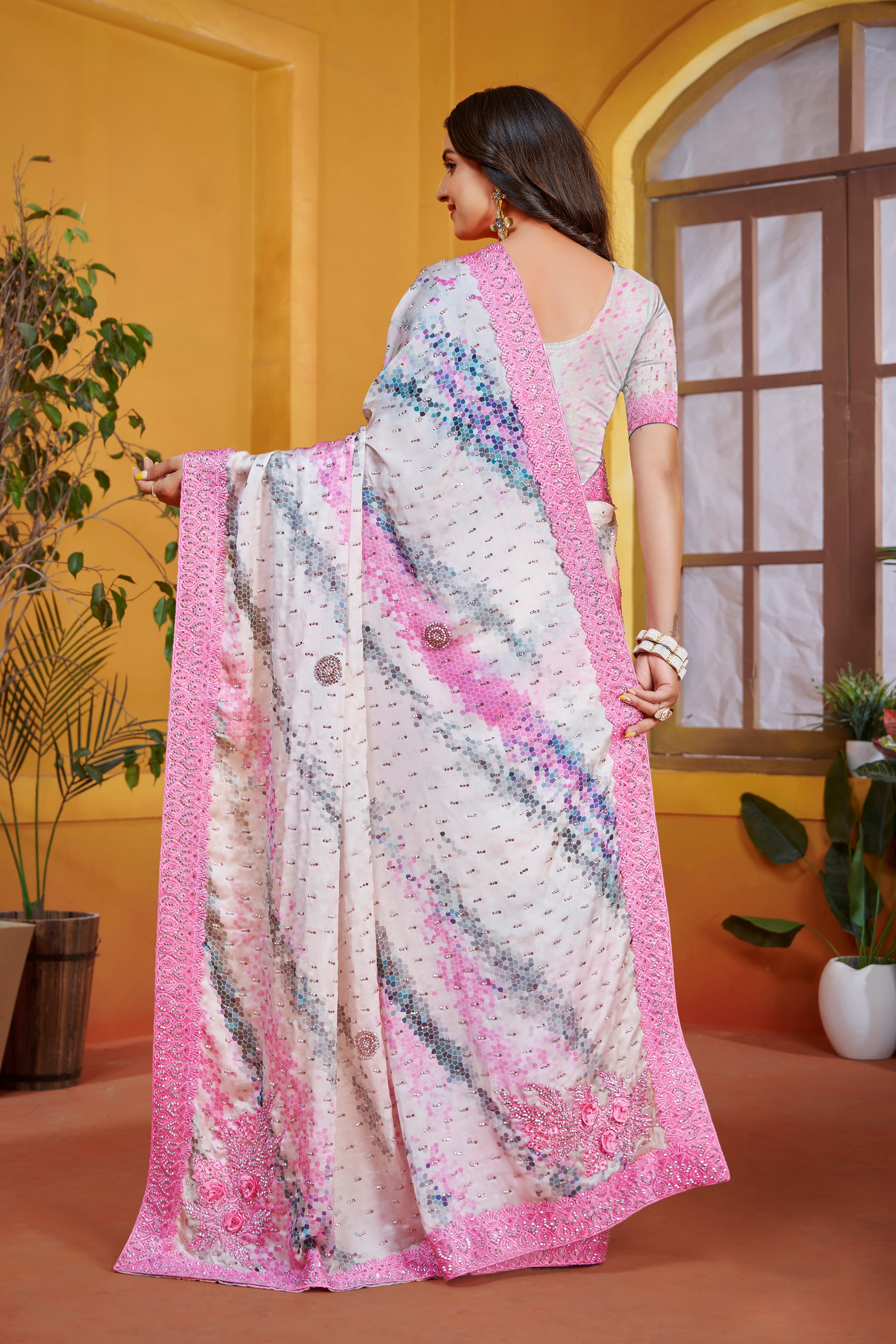 Rahat Saree - Roop Darshan