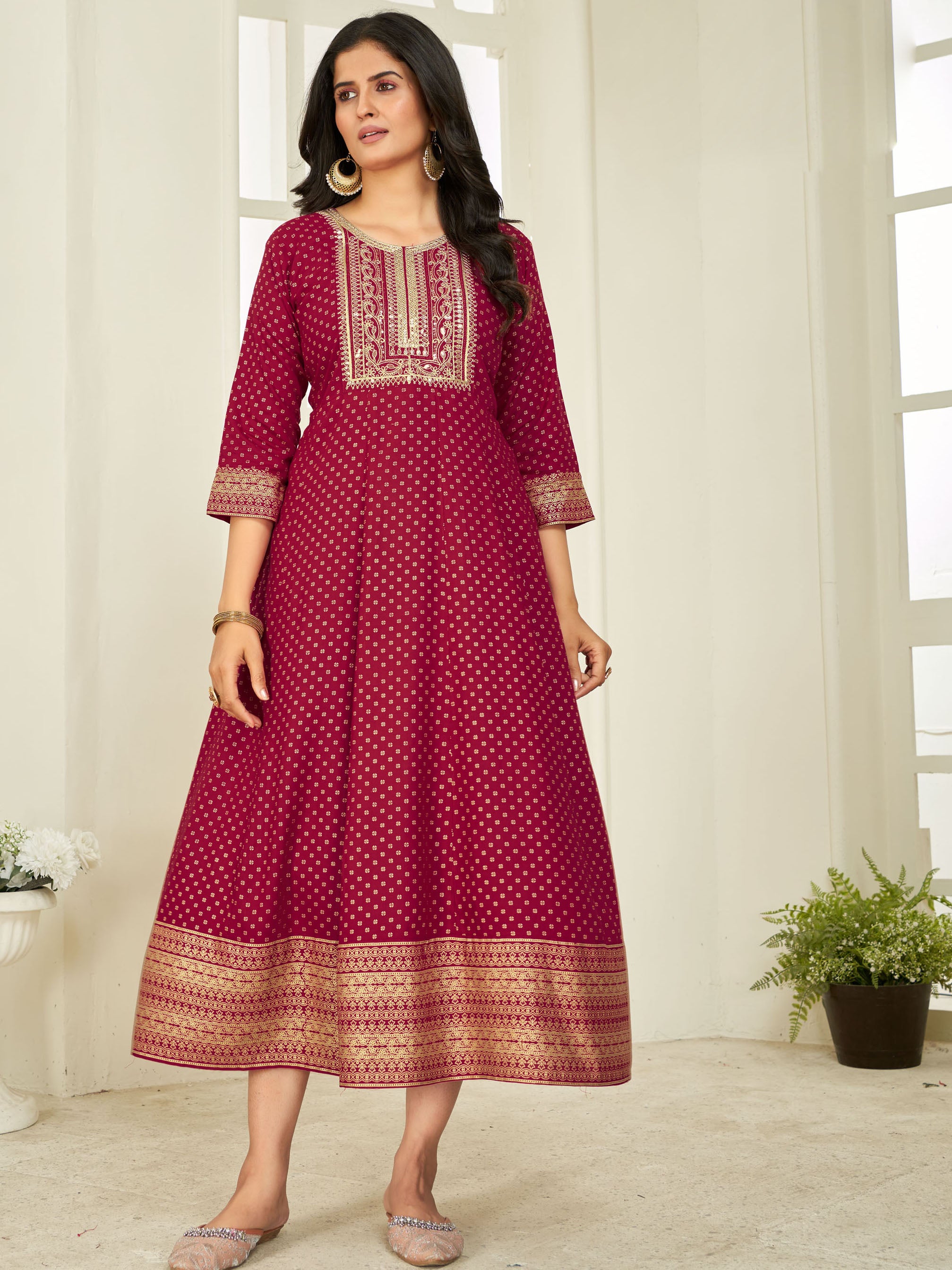 Mira Flair Kurti - Roop Darshan