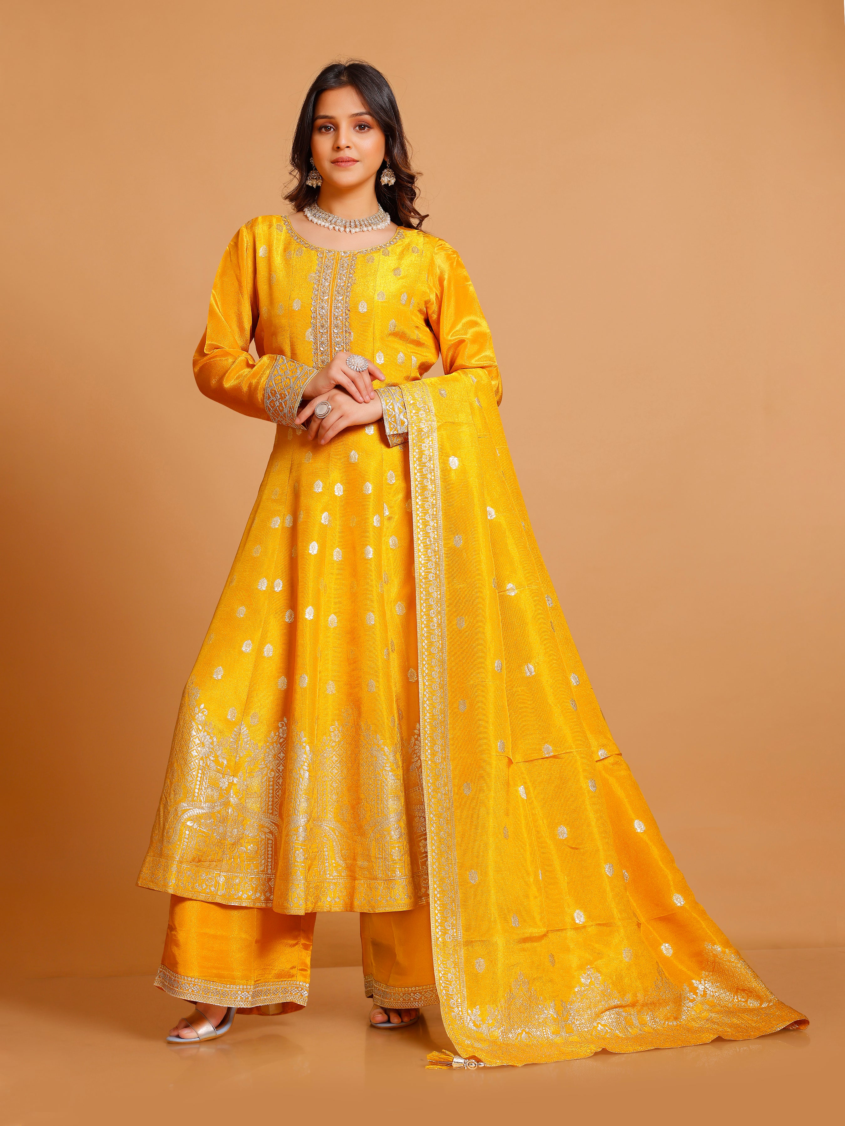 Niska Palazzo Suit - Roop Darshan