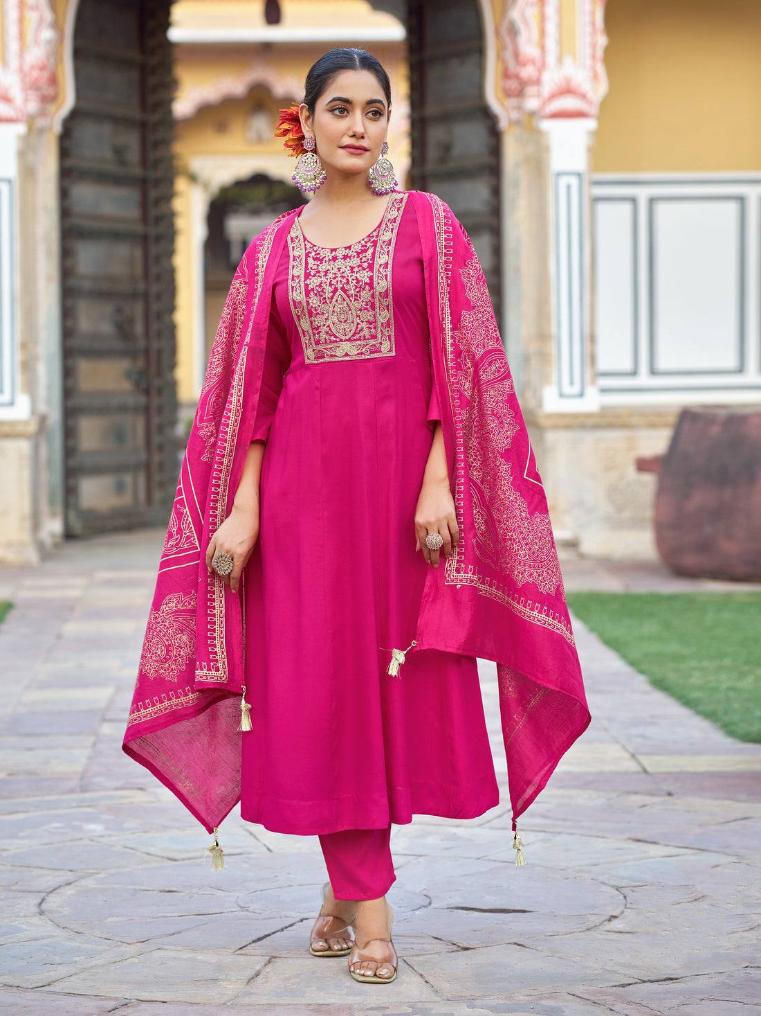 Sachi Flair Suit - Roop Darshan