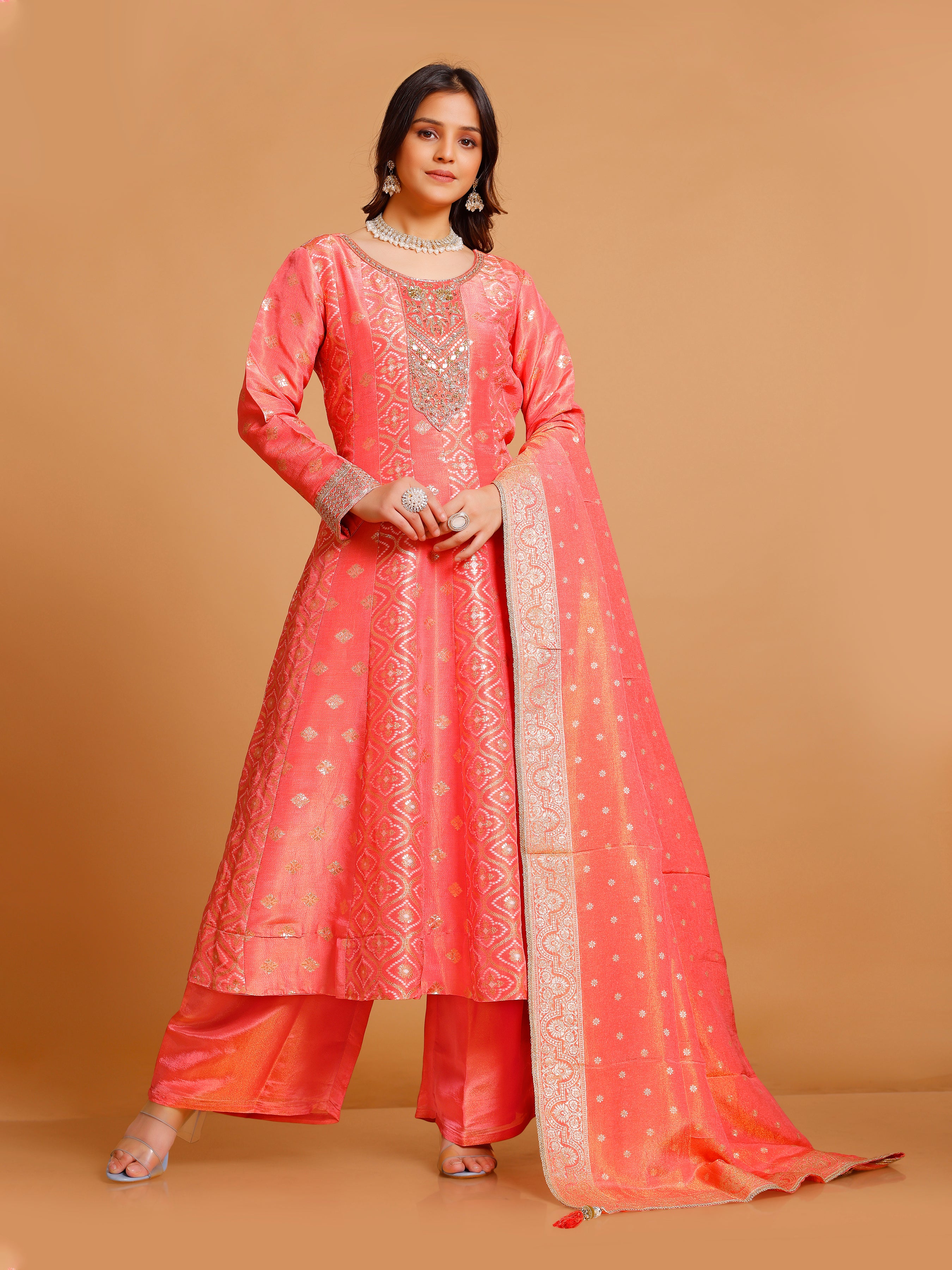 Niva Palazzo Suit - Roop Darshan