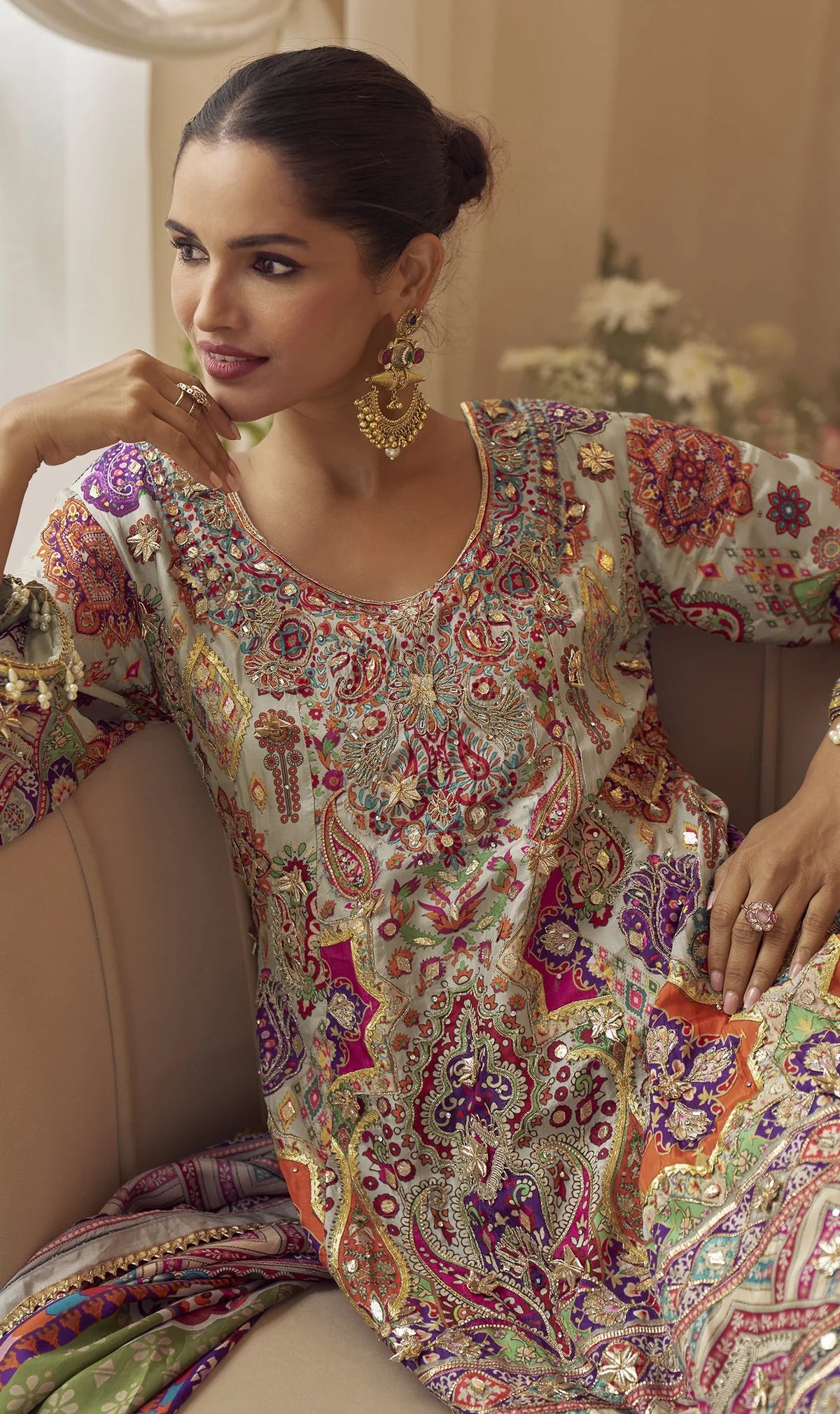Sarthi Palazzo Suit