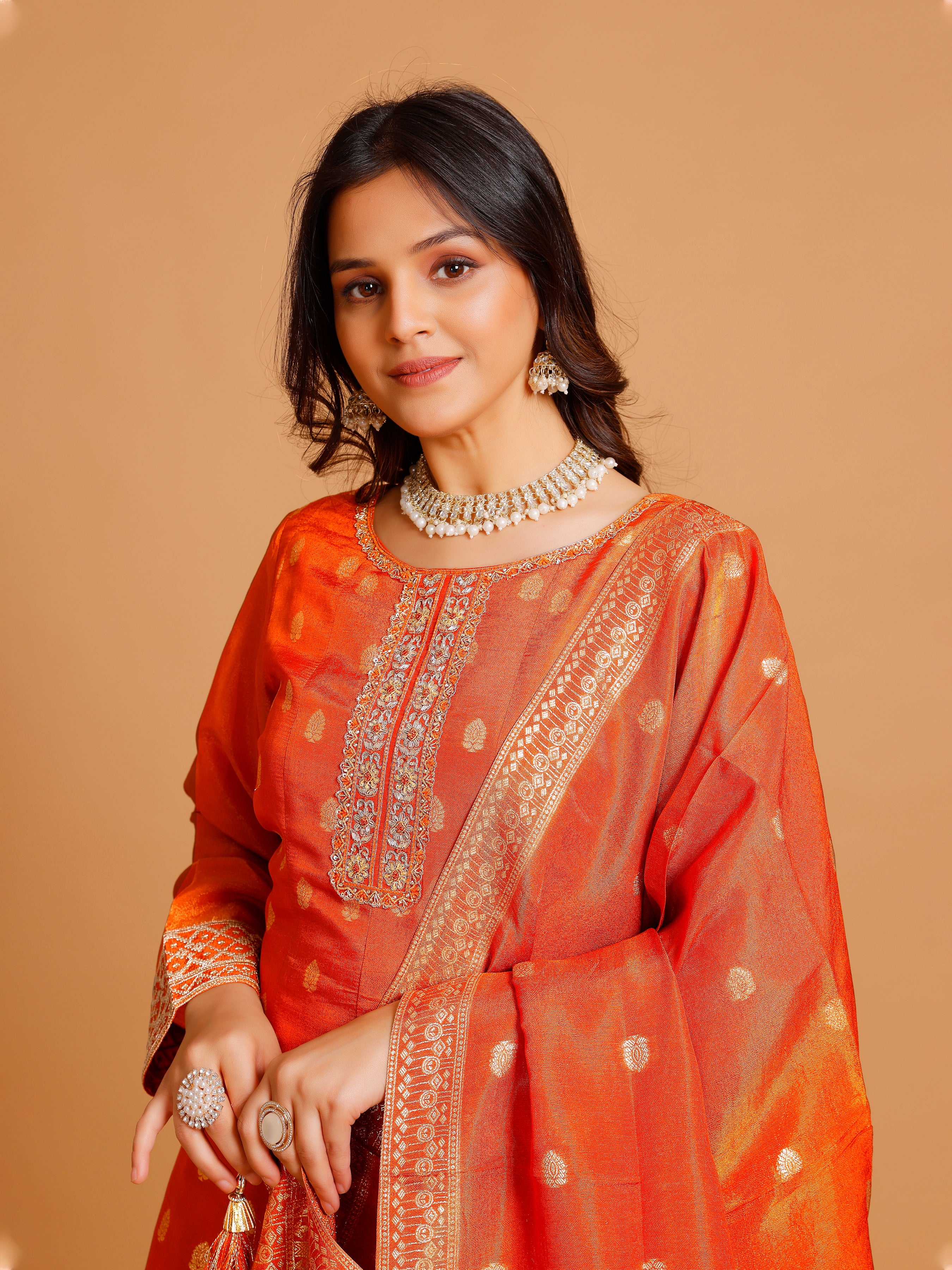 Niska Palazzo Suit - Roop Darshan