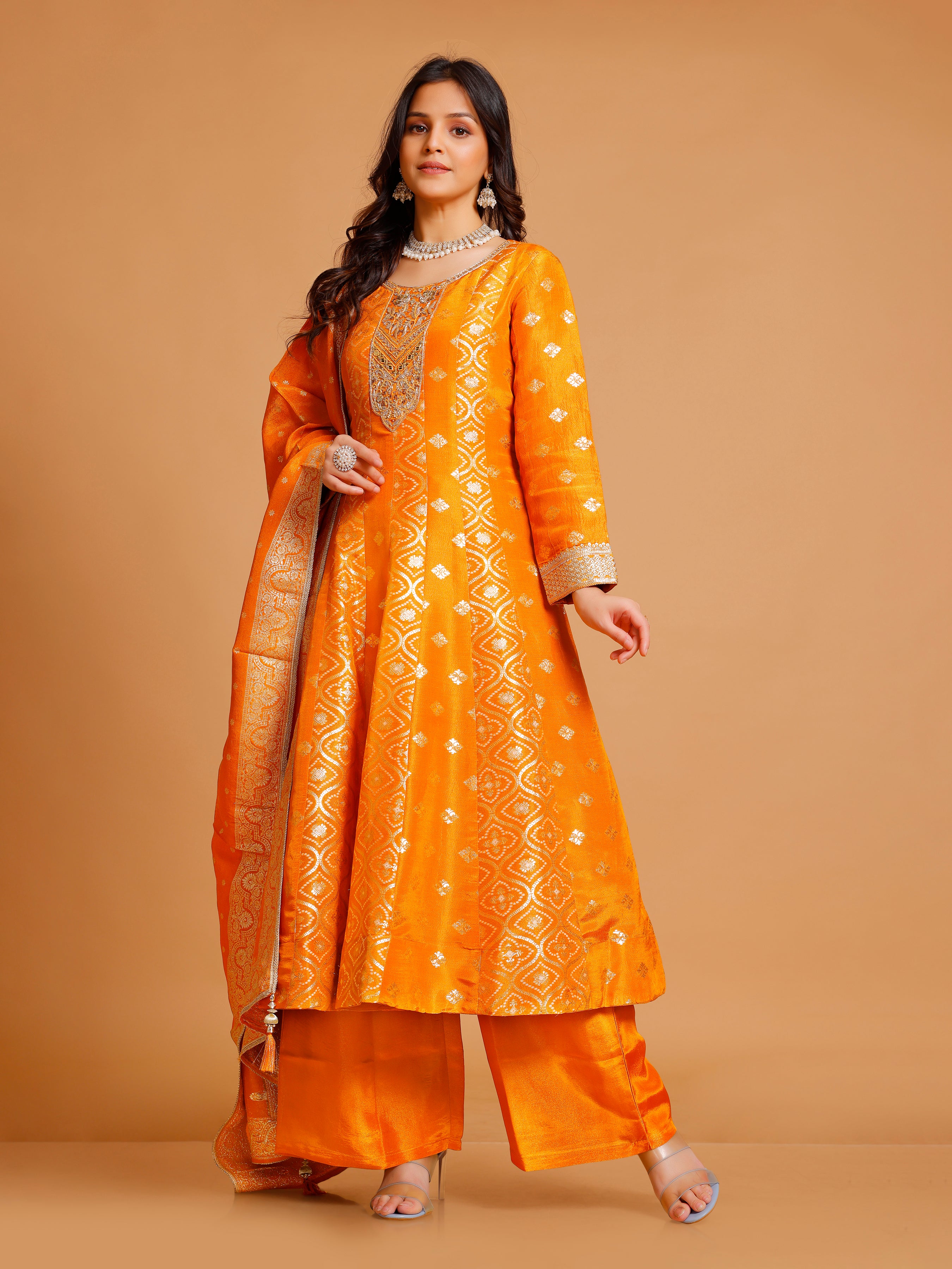 Niva Palazzo Suit - Roop Darshan