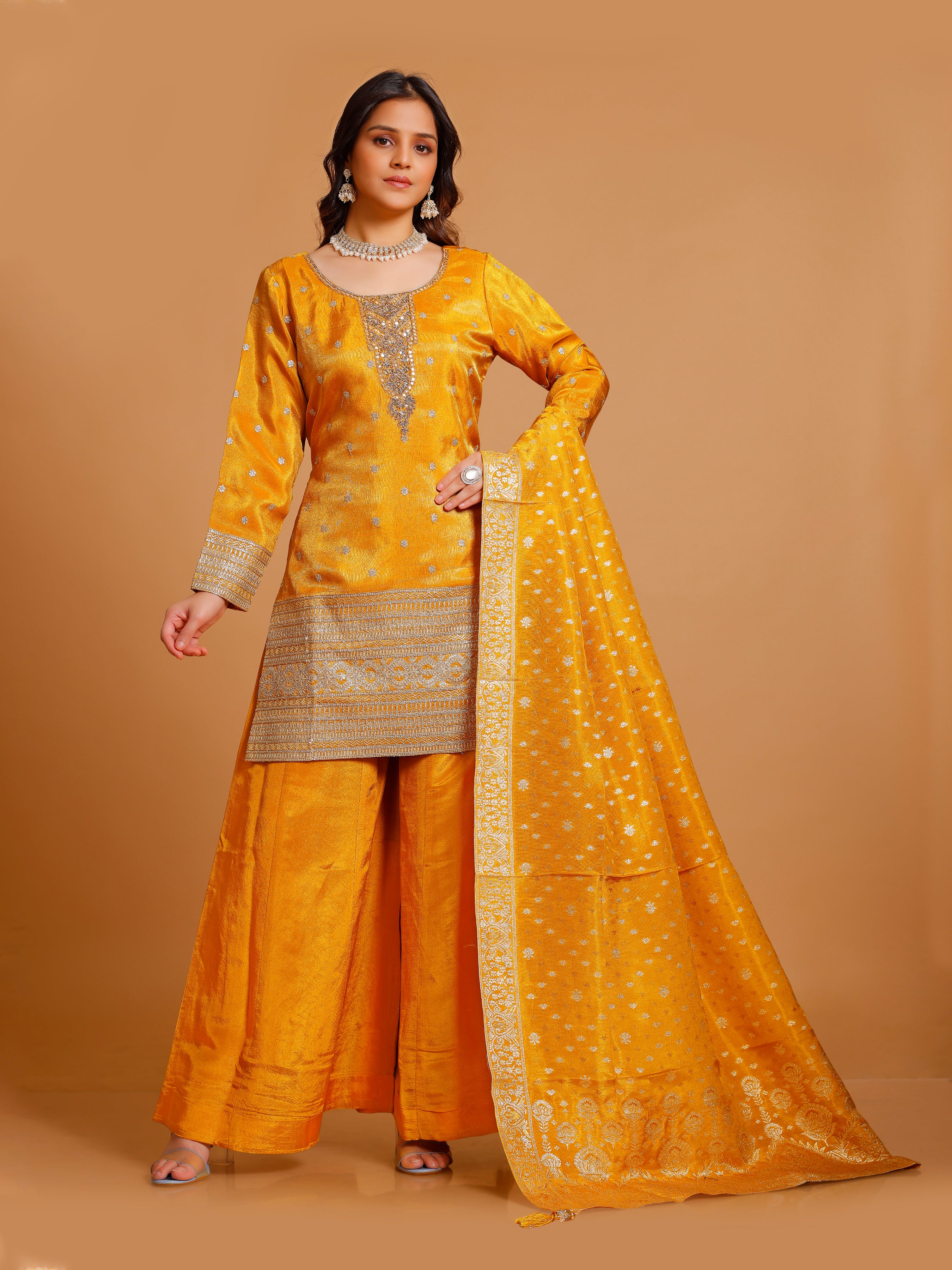 Tapsi Palazzo Suit - Roop Darshan
