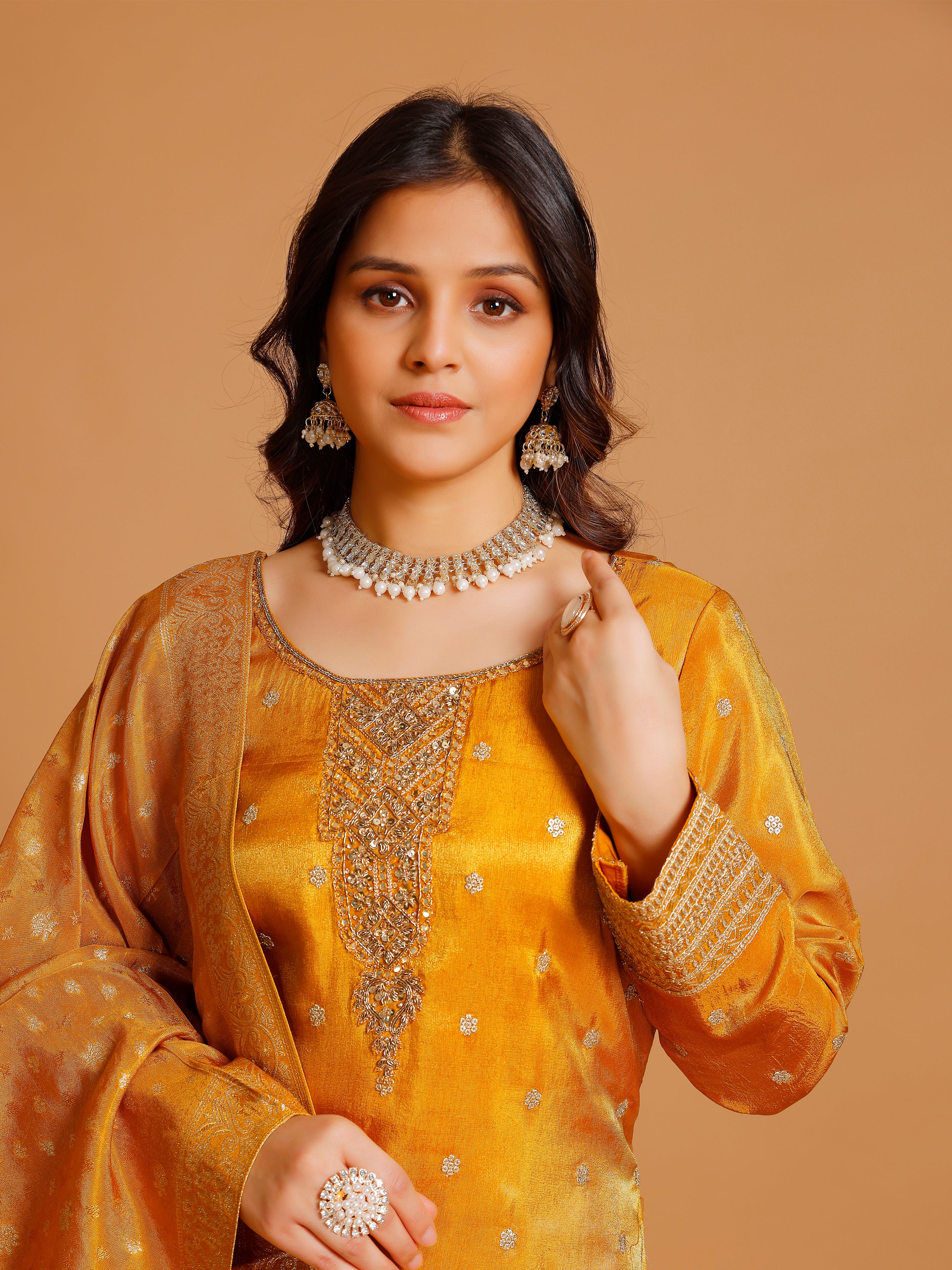Tapsi Palazzo Suit - Roop Darshan
