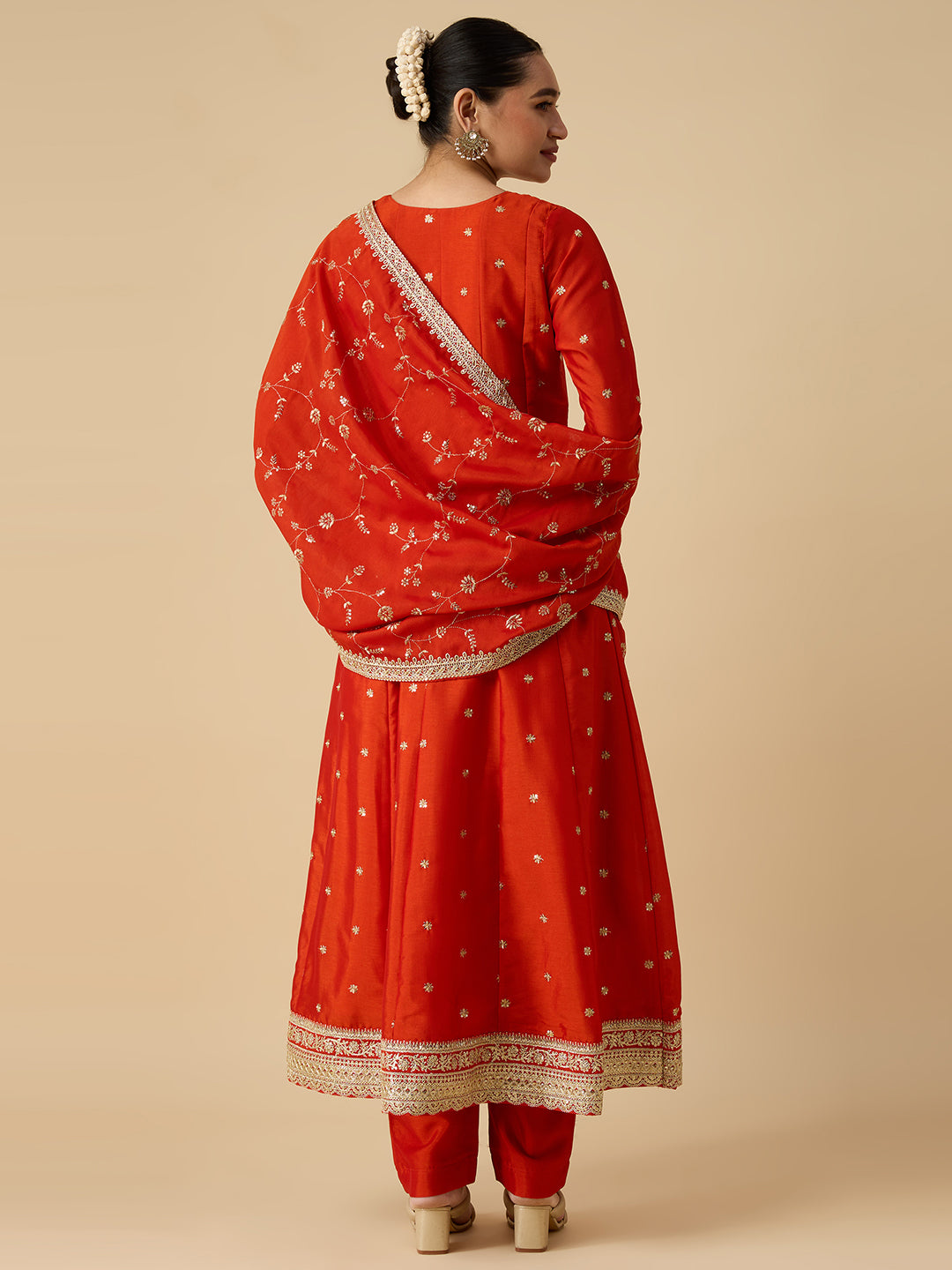 Keshvi Silk Flair Suit