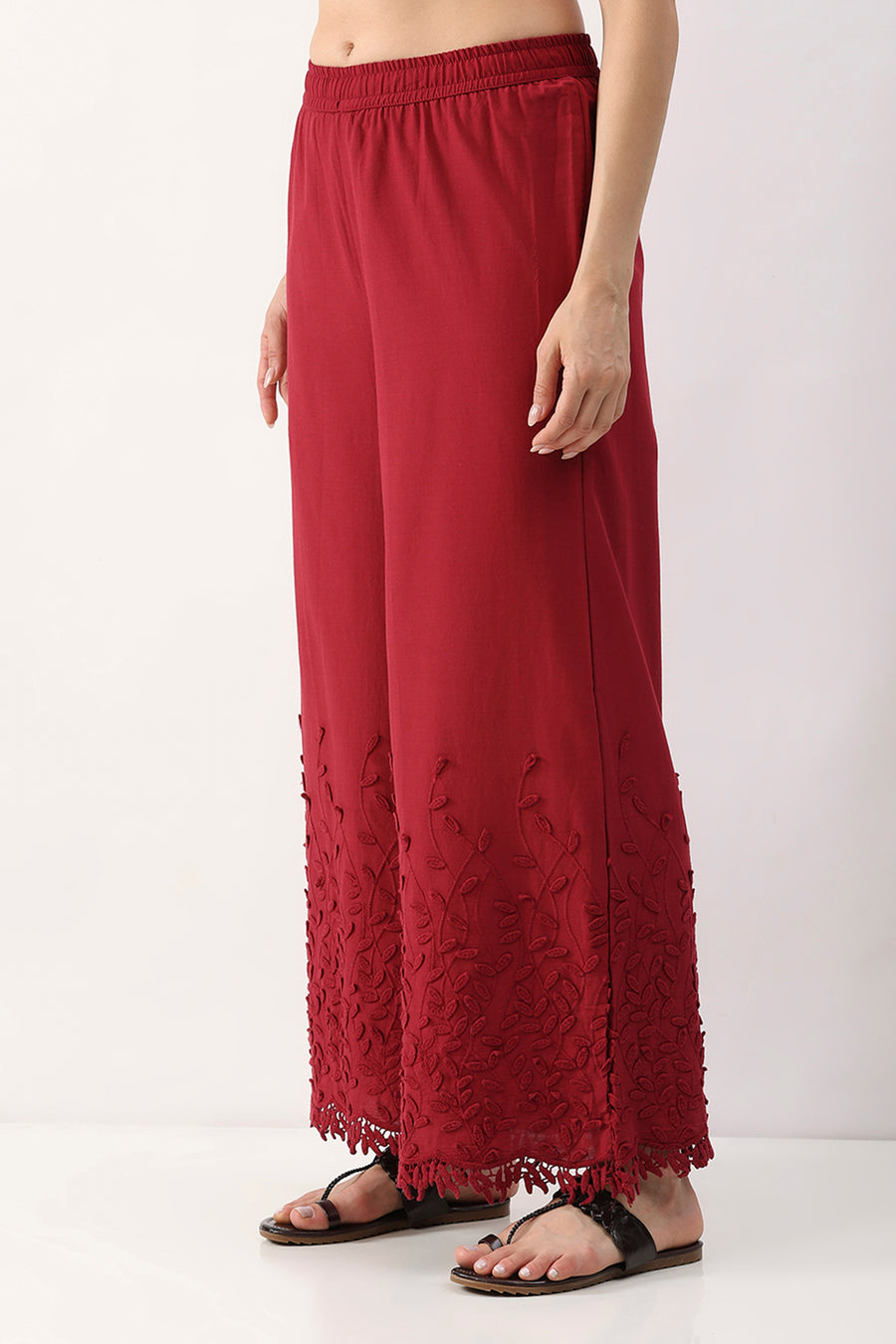 Biba Flared Palazzo Pant - Roop Darshan