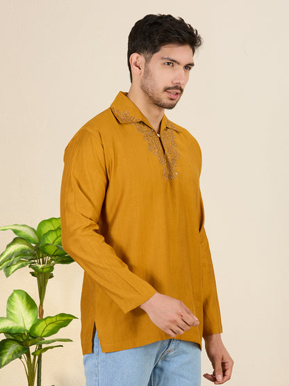 Mens Embroidered Kurta