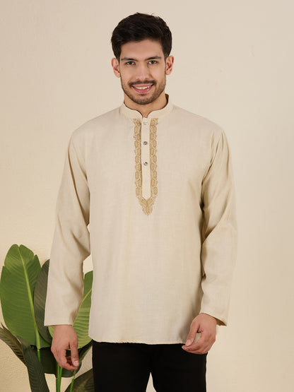 Mens Embroidered Kurta
