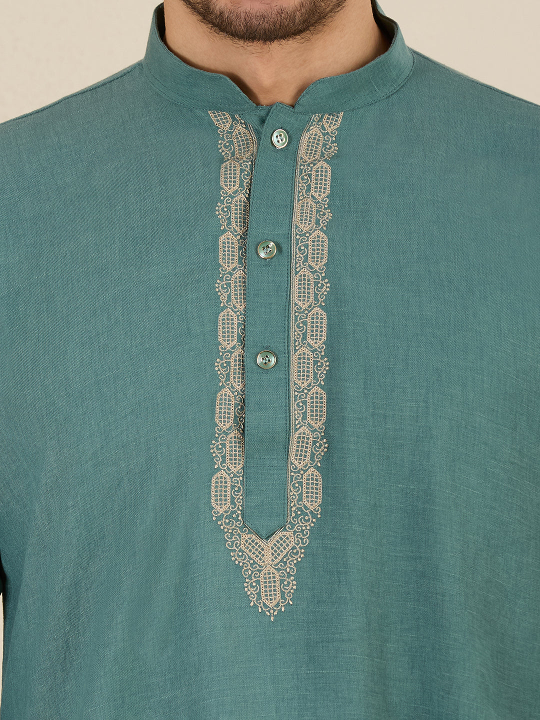 Mens Embroidered Kurta