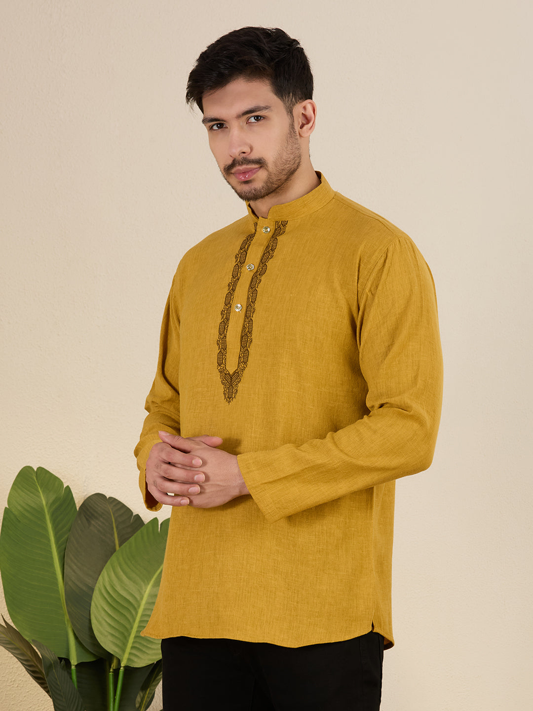 Mens Embroidered Kurta