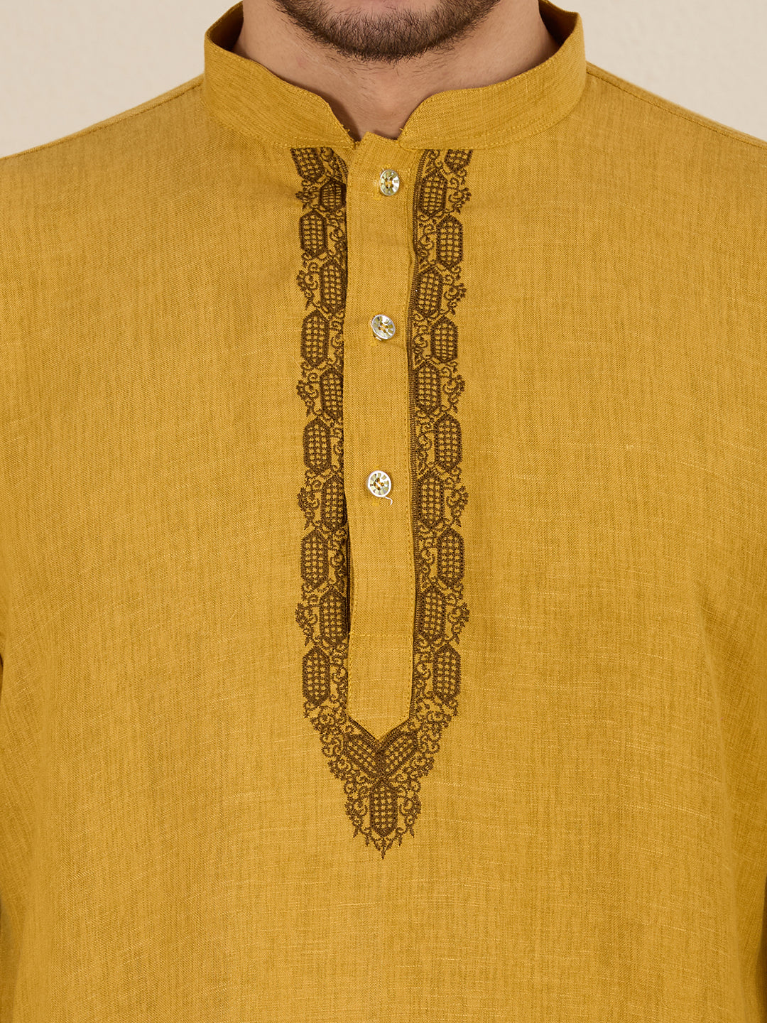 Mens Embroidered Kurta