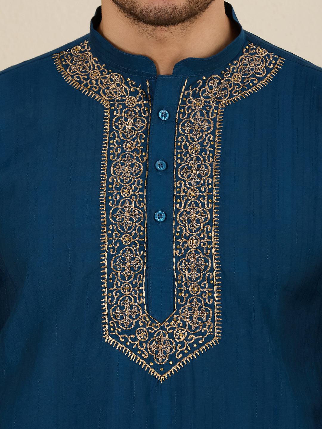 Mens Embroidered Kurta