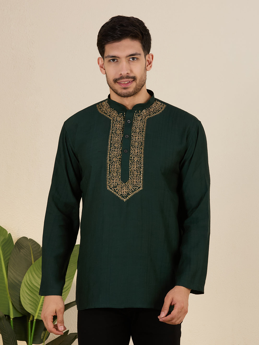Mens Embroidered Kurta