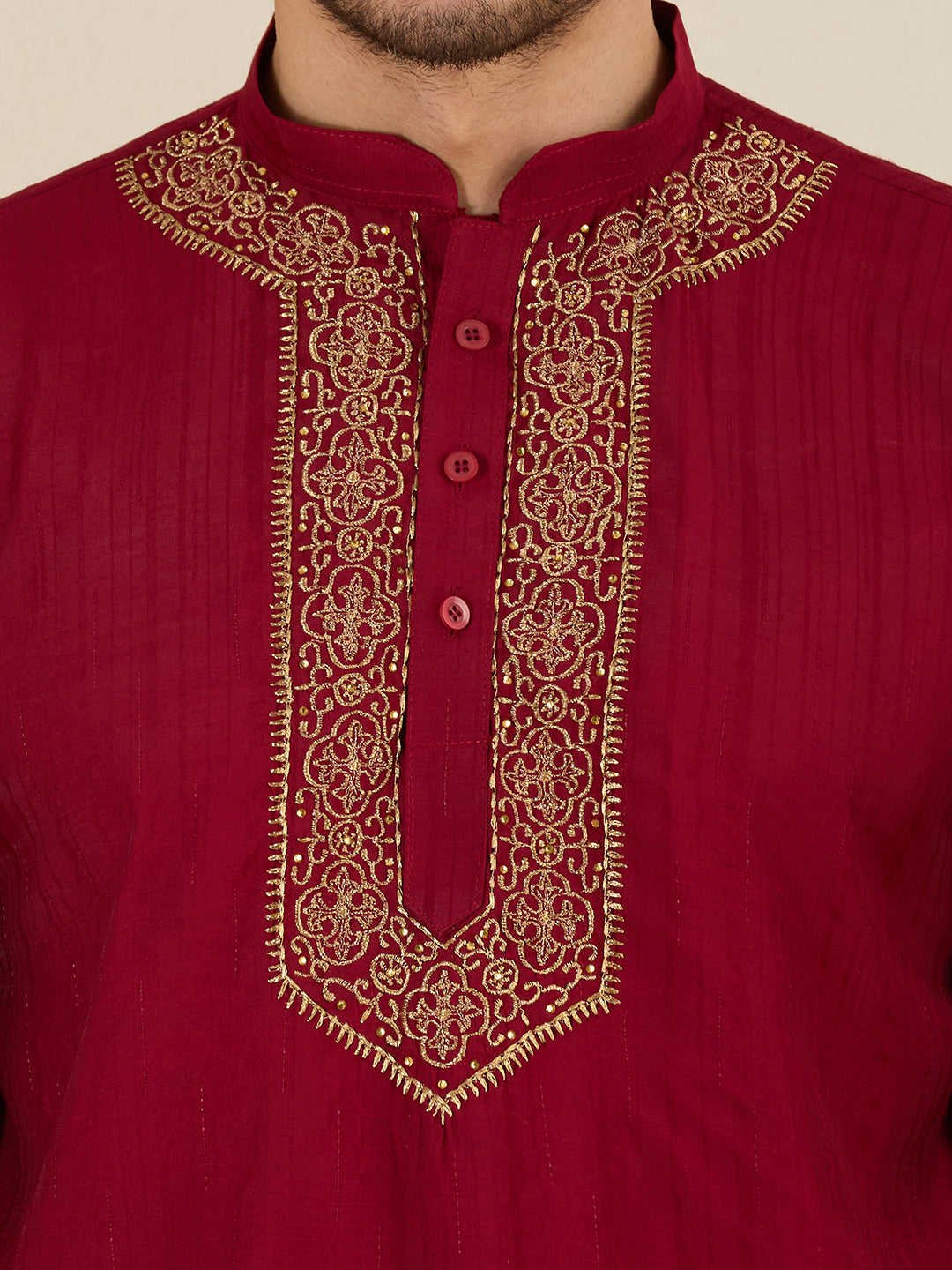 Mens Embroidered Kurta