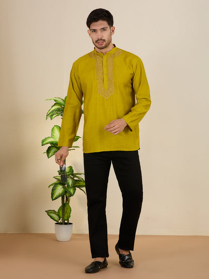 Mens Embroidered Kurta