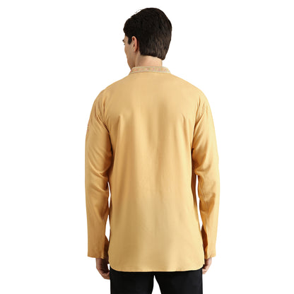 Om Silk Short Kurta