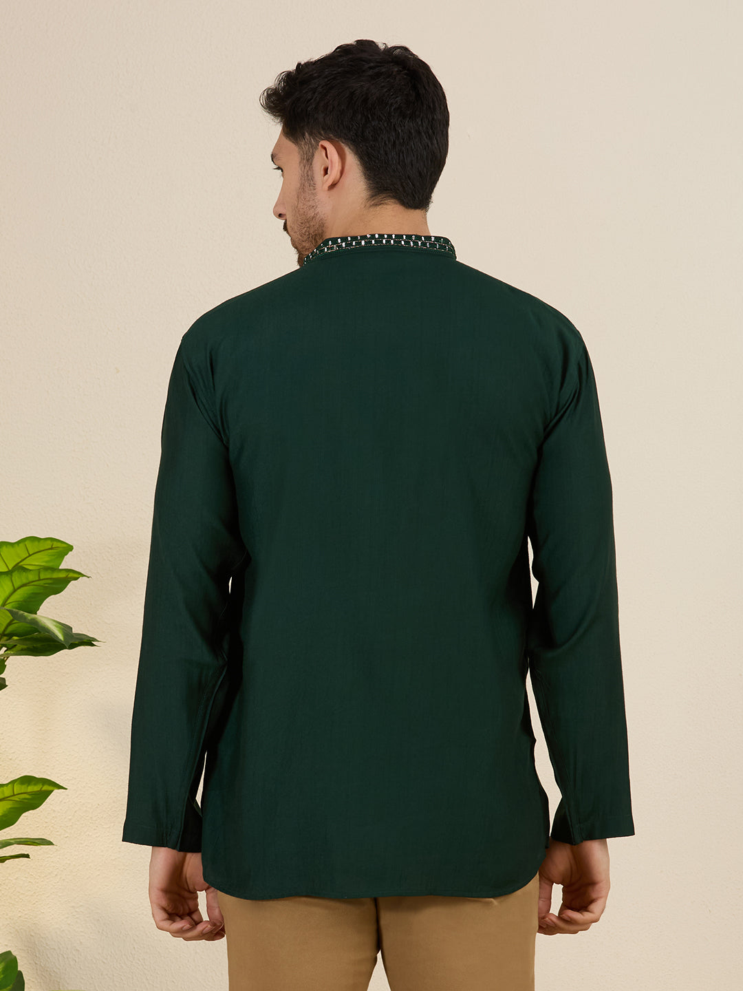 Mens Mirror Work Kurta