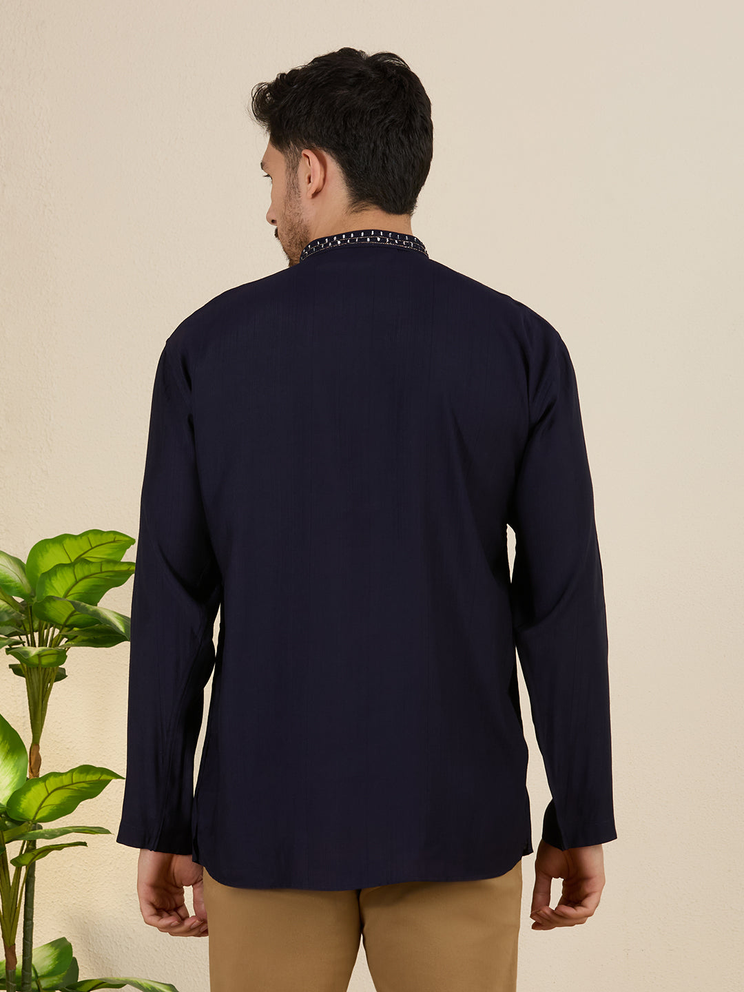 Mens Mirror Work Kurta
