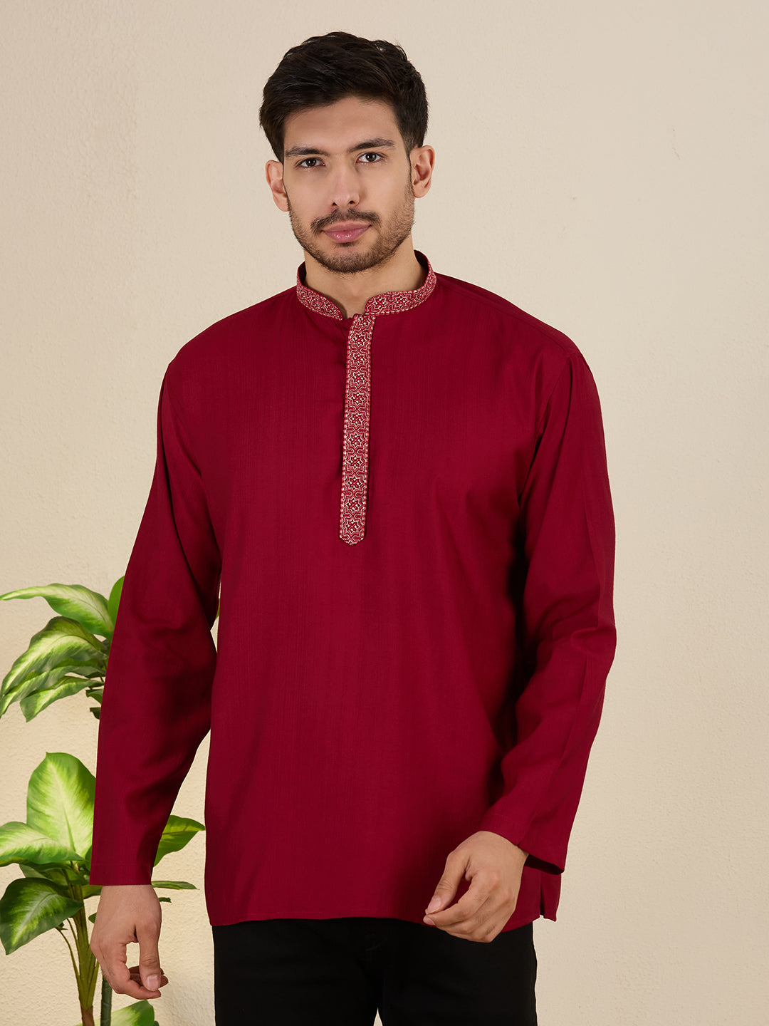 Mens Embroidered Kurta