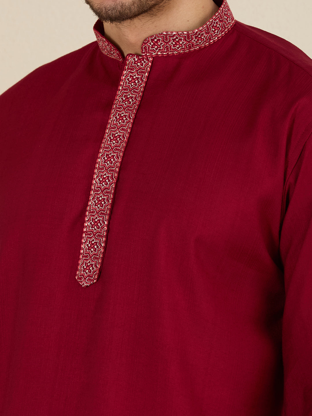 Mens Embroidered Kurta