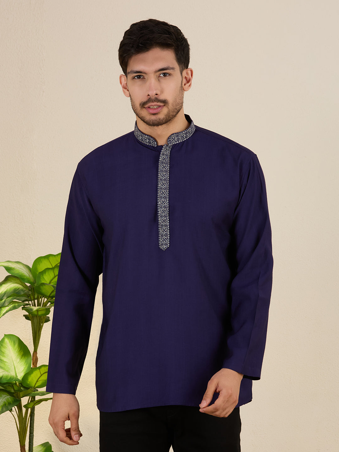 Mens Embroidered Kurta