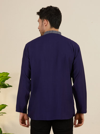 Mens Embroidered Kurta