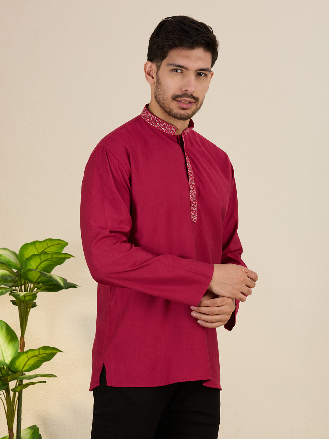 Mens Embroidered Kurta