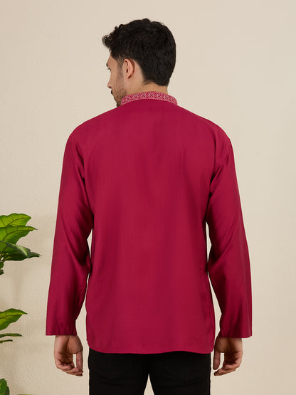 Mens Embroidered Kurta