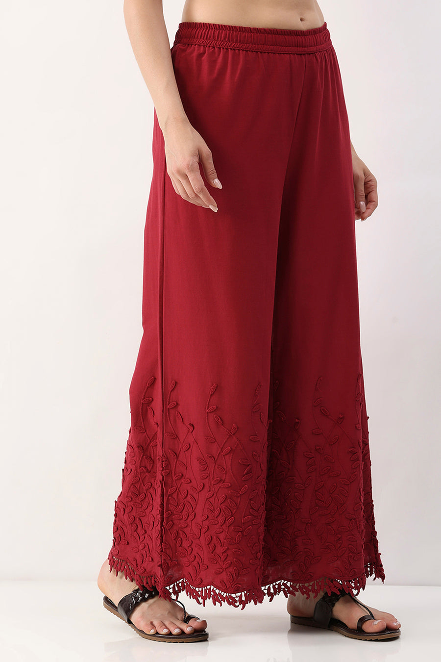 Biba Flared Palazzo Pant - Roop Darshan
