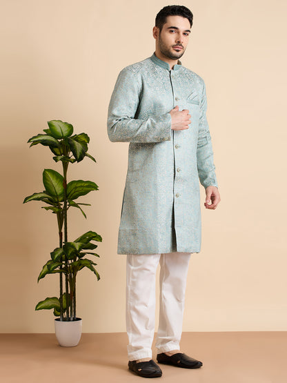 Adhyaan Semi Indo-Western Suit