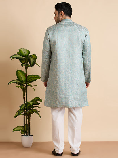 Adhyaan Semi Indo-Western Suit