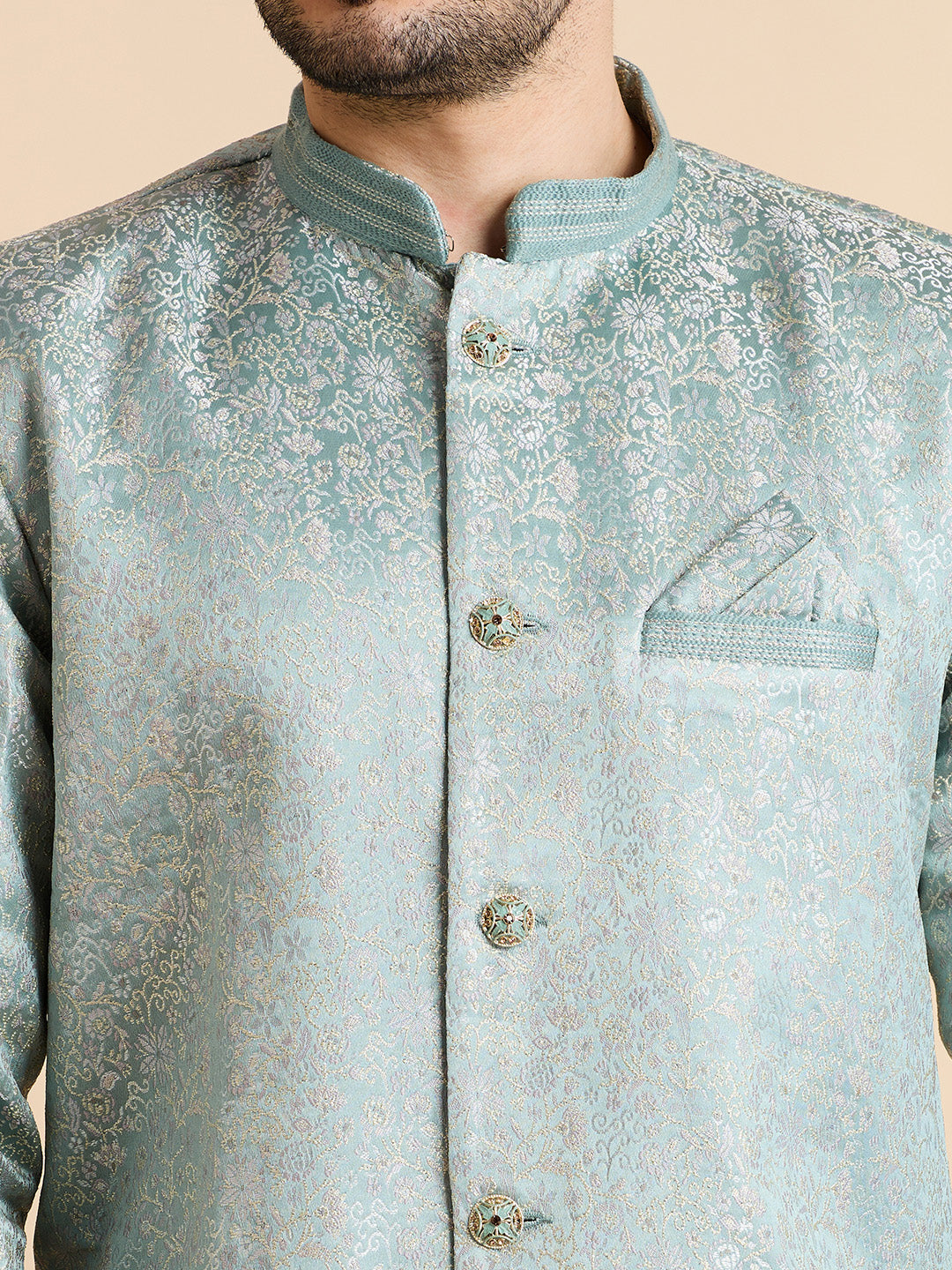Adhyaan Semi Indo-Western Suit