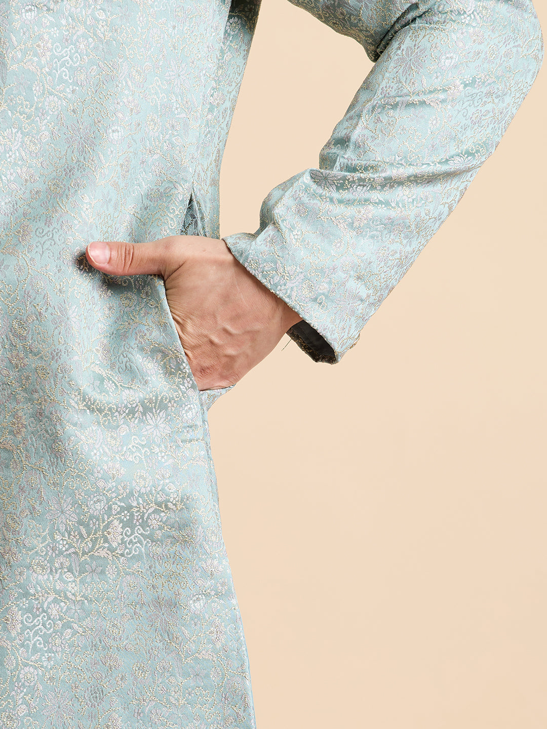 Adhyaan Semi Indo-Western Suit