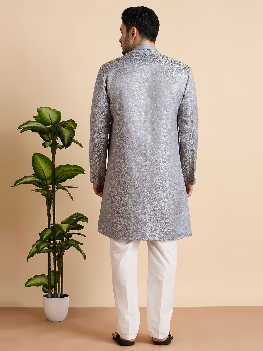 Adhyaan Semi Indo-Western Suit