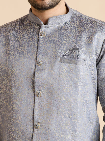 Adhyaan Semi Indo-Western Suit