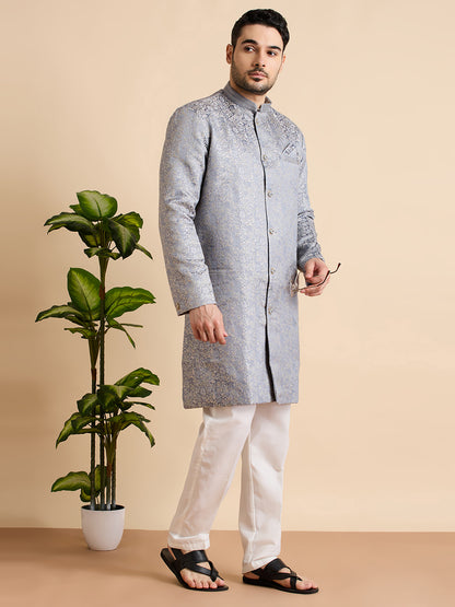 Adhyaan Semi Indo-Western Suit