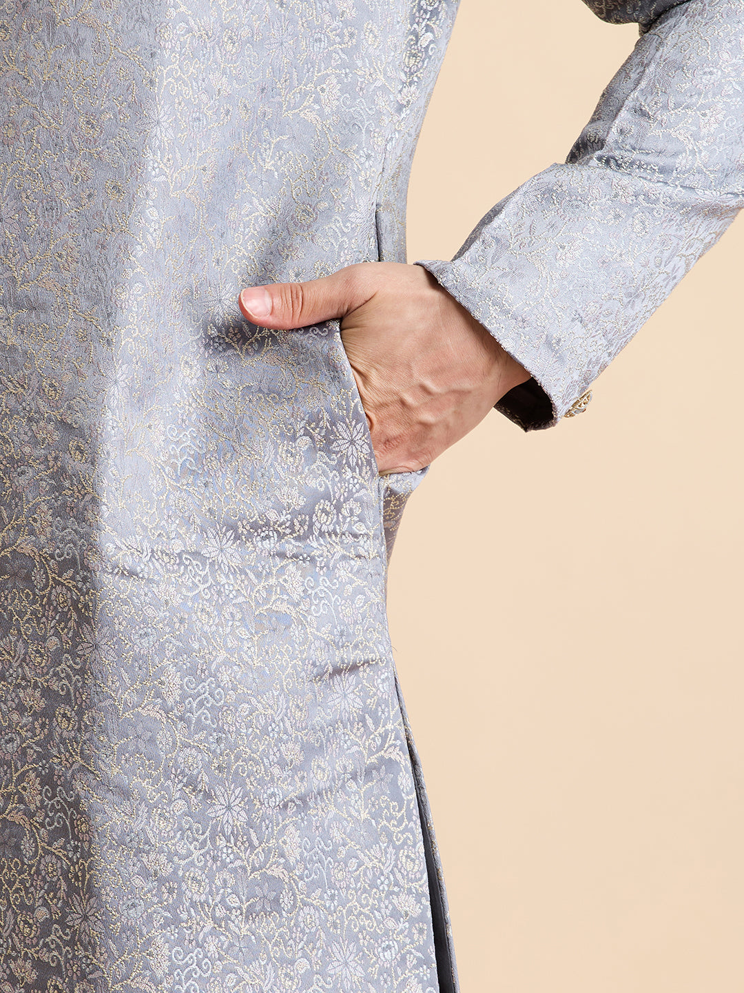 Adhyaan Semi Indo-Western Suit