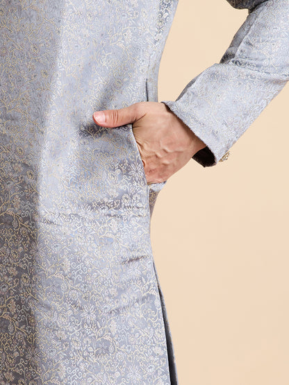 Adhyaan Semi Indo-Western Suit