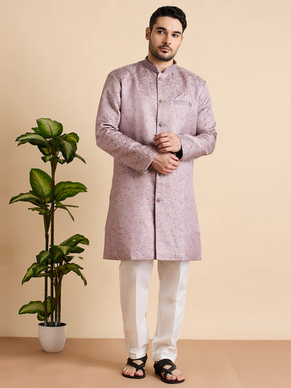 Adhyaan Semi Indo-Western Suit