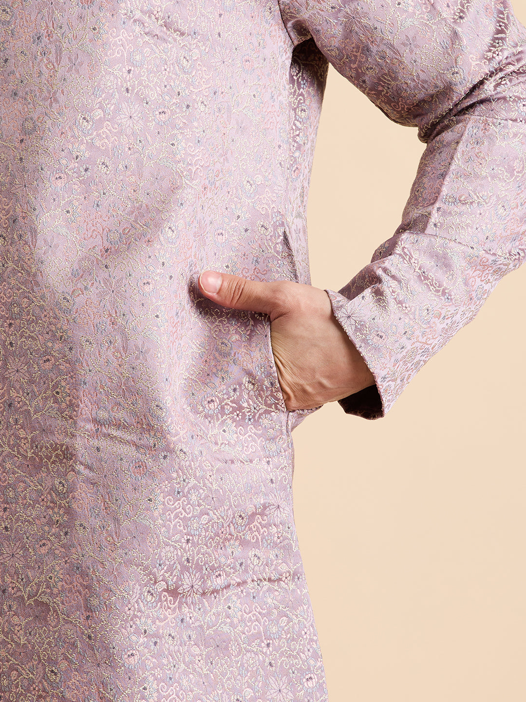 Adhyaan Semi Indo-Western Suit