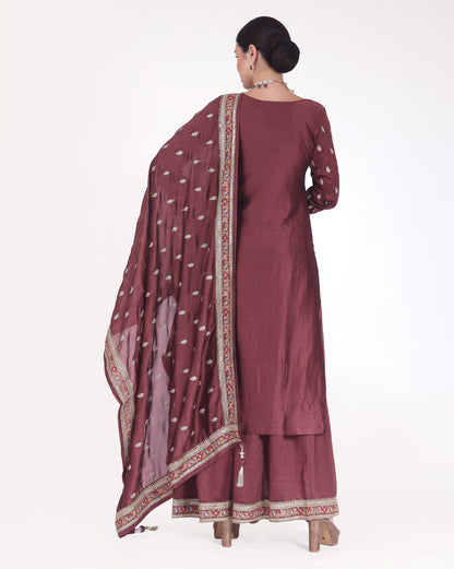 Sheila Palazzo Suit - Roop Darshan