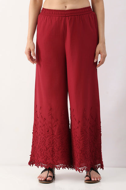 Biba Flared Palazzo Pant - Roop Darshan