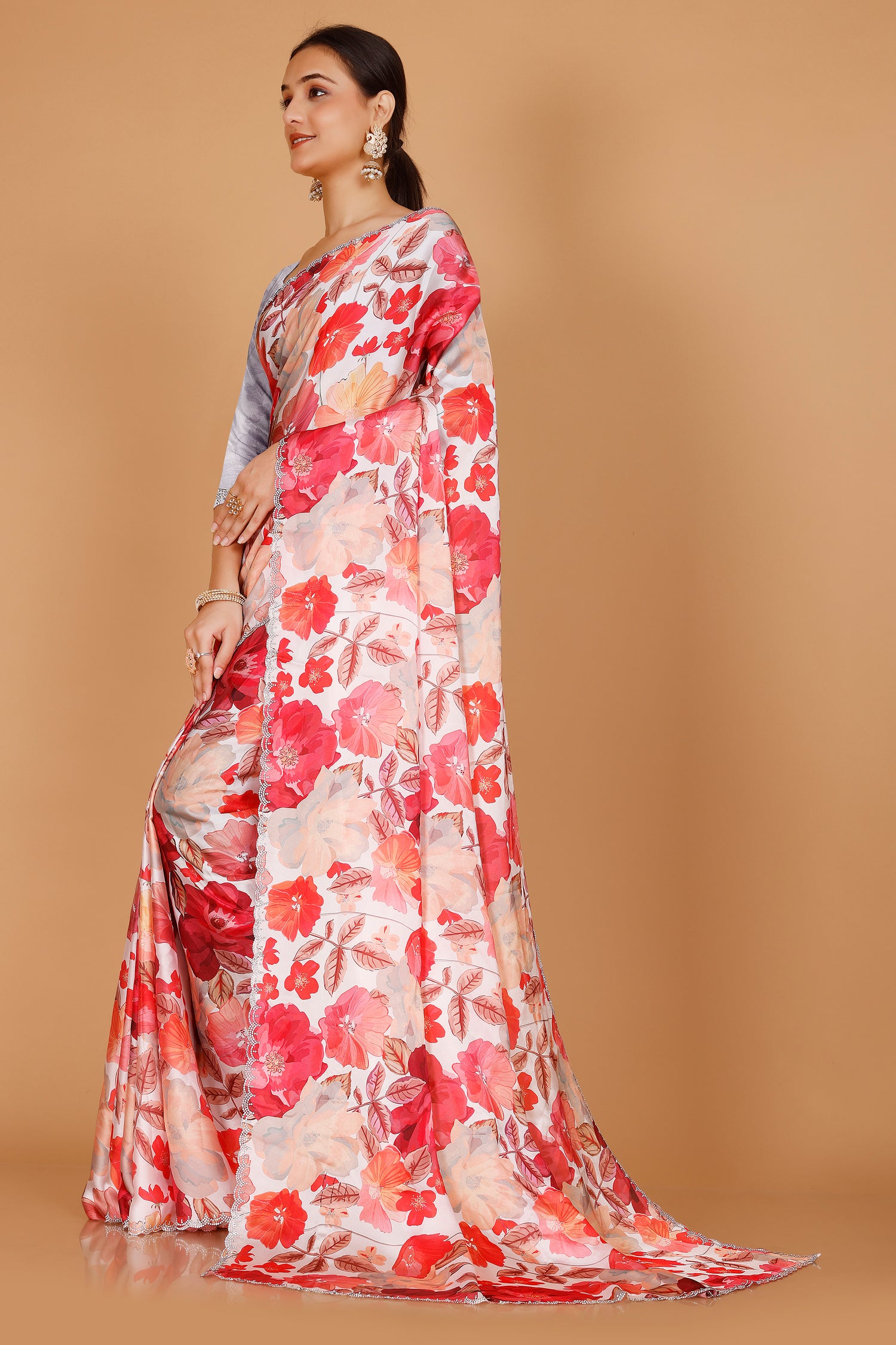 Aviya Floral Saree
