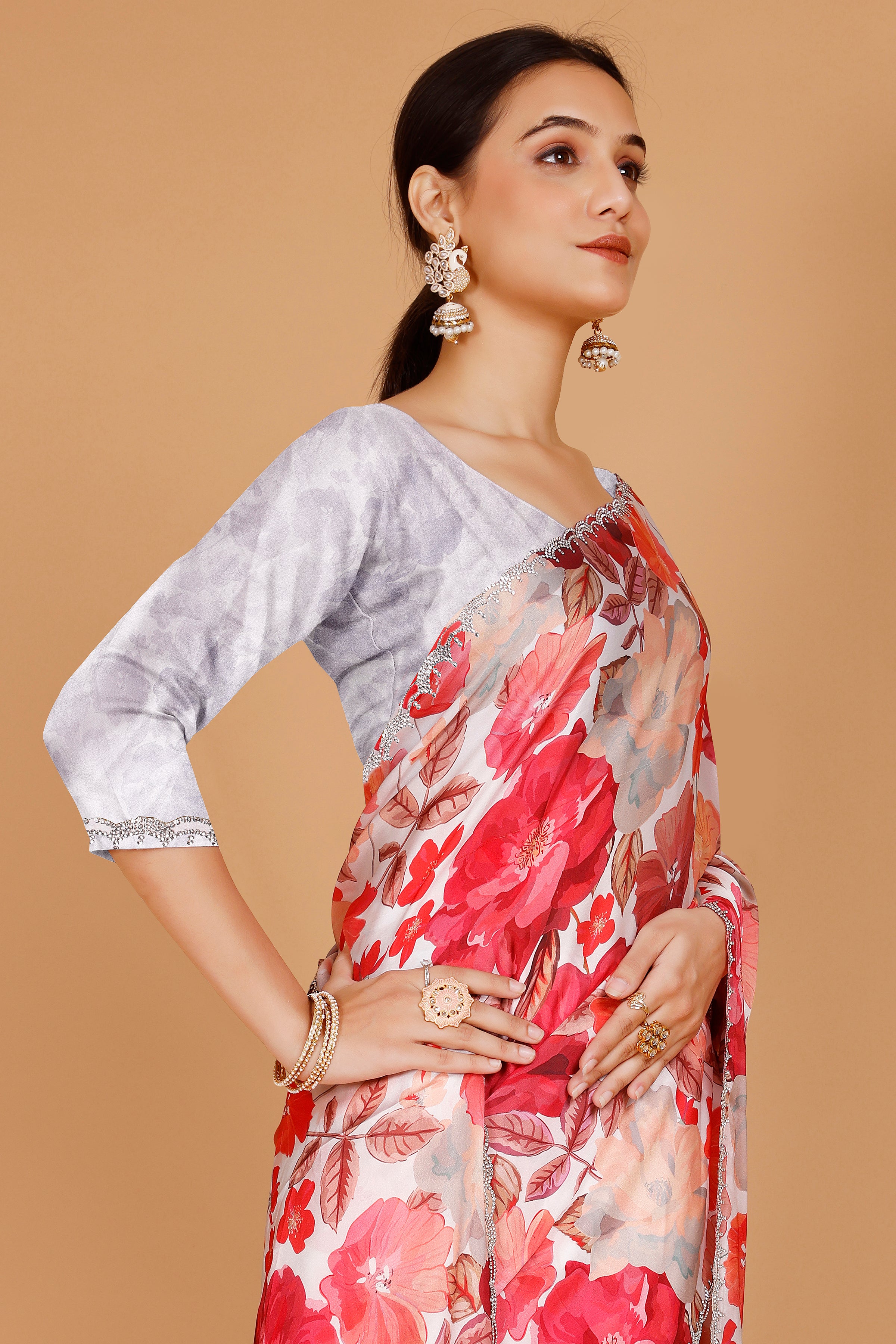 Aviya Floral Saree