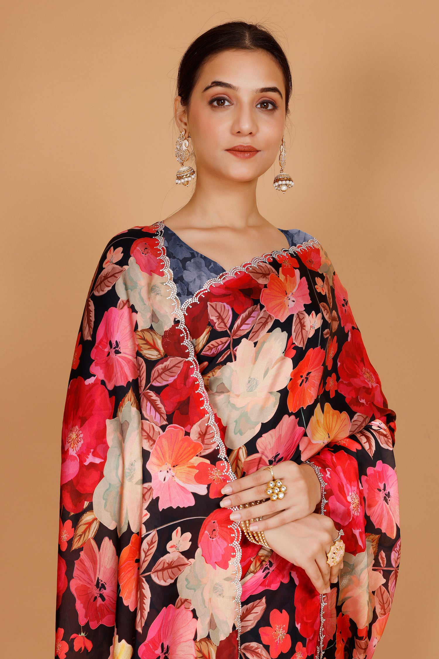 Aviya Floral Saree
