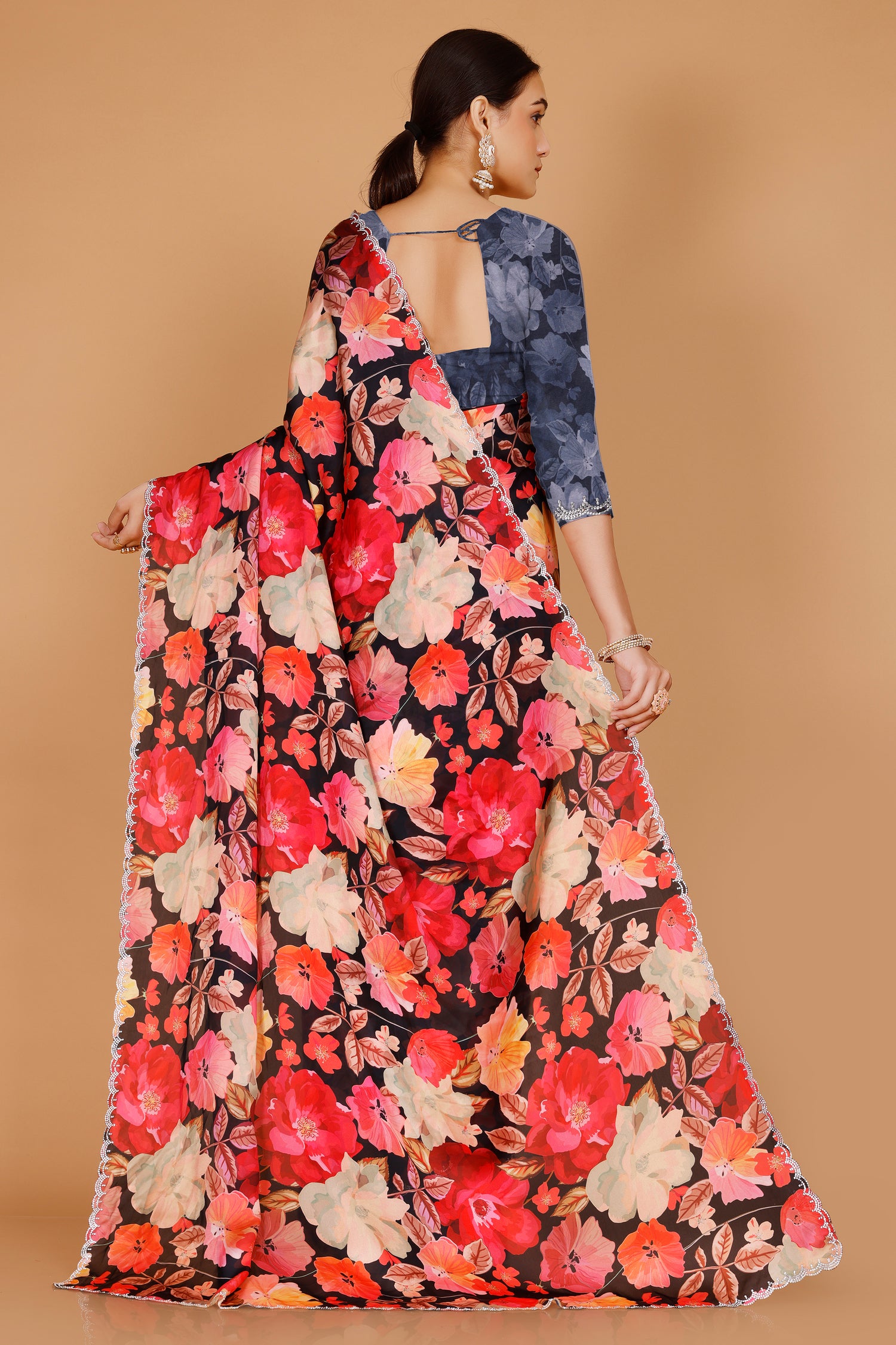 Aviya Floral Saree